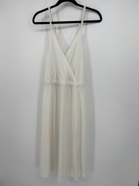 TORRID Swim Cover Up with Adjustable Straps White Terry Cloth Women’s 2X